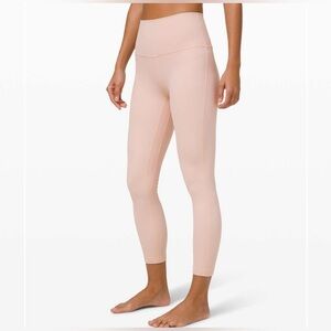 Lululemon Align Pant 25" in Feather Pink